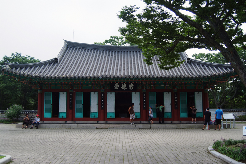 제승당 정면도.
